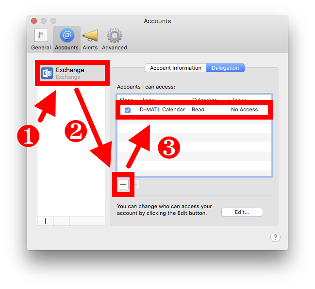 Enlarged view: Add shared calendar to Apple Calendar program