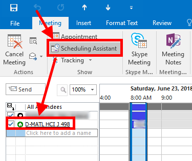 Calendar Entry Details View