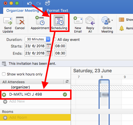 Calendar Entry Details View