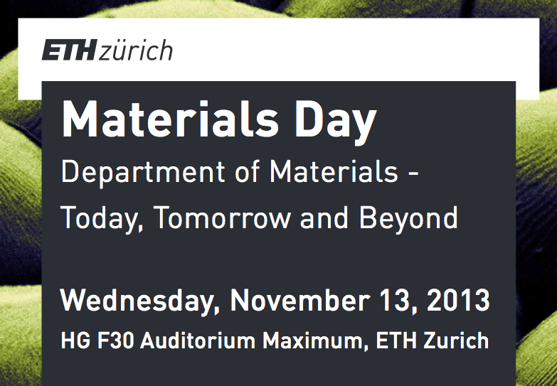 Materials Day 2013 teaser image