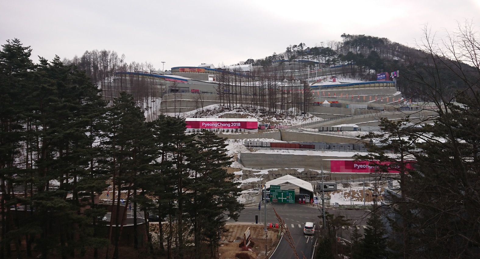 Enlarged view: Bobsled run