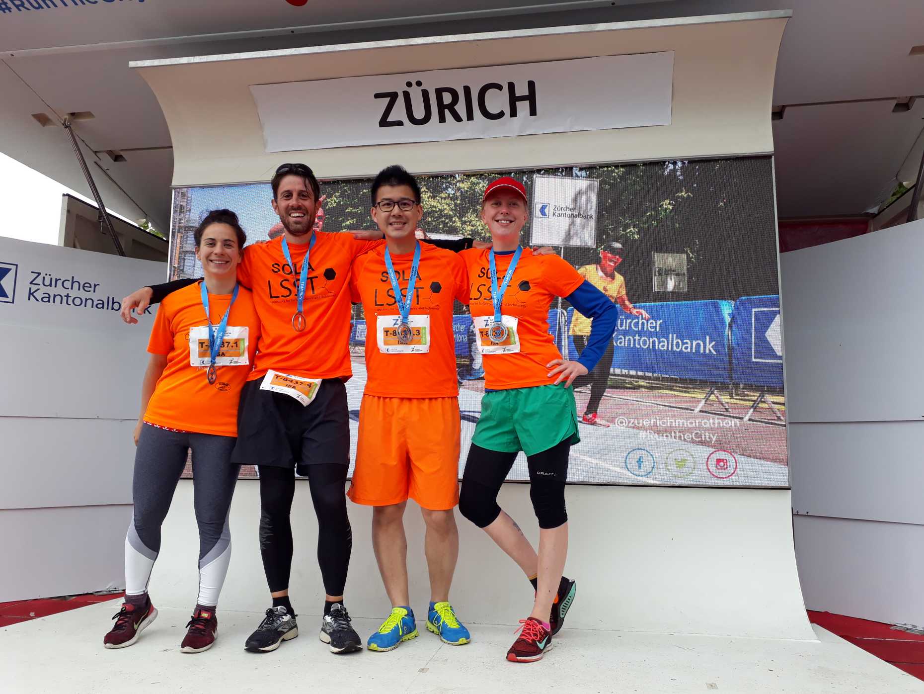 ISA Group at Zurich Marathon