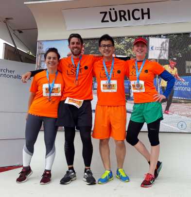 ISA Group at Zurich Marathon
