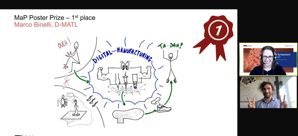 Enlarged view: Marco Binneli - 1st place MaP Poster Award